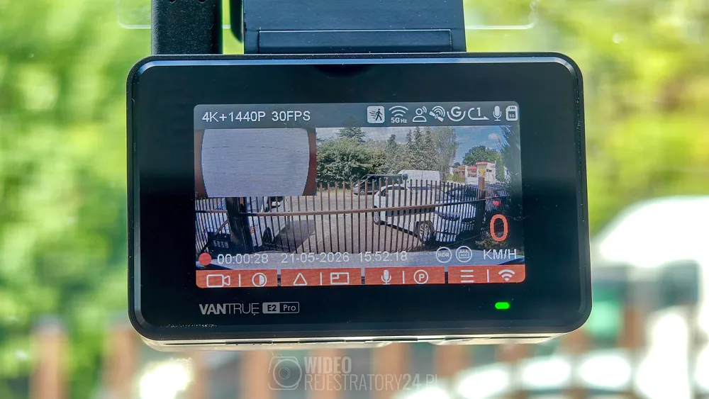 kamera samochodowa vantrue e2 pro